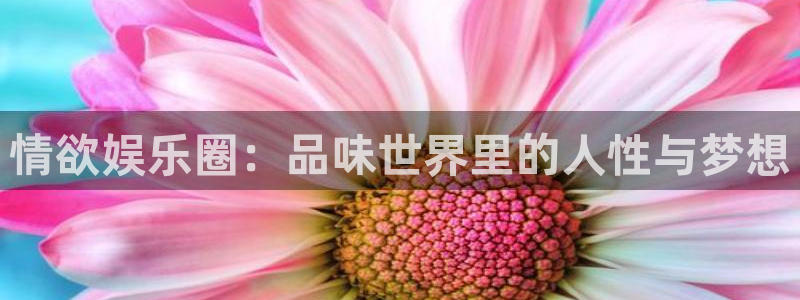 永信贵宾会备用网址：情欲娱乐圈：品味世界里的人性与梦想